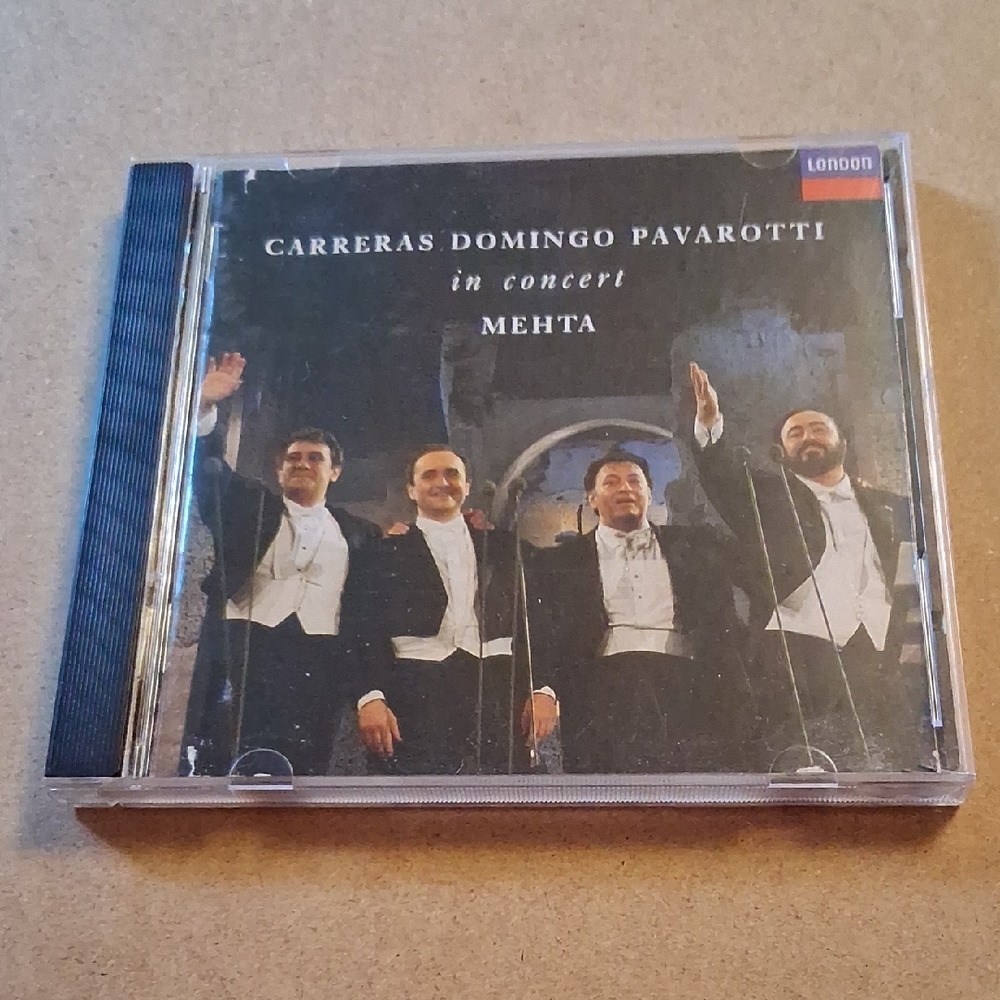 Carreras Domingo Pavarotti in Concert Mehta CD 1990